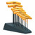 BONDHUS 10-PC T-HANDLE HEX KEY SET 3/32-3/8" W