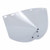JACKSON SAFETY HU 9154 CHIN 9X15.5 CLEAR VISO22029  3000411