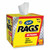KIMBERLY-CLARK PROFESSIONAL SCOTT RAGS IN A BOX  300CT  WHITE