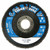 WEILER 41/2" TIGER DISC BIG CATABR FLAP PHENOLIC BK
