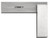 L.S. STARRETT 55-1-1/2 MASTER PRECISION SQUARE- 1-1/2" BLADE