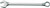WRIGHT TOOL 2-1/4" BLACK COMBINATIONWRENCH