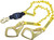 DBI-SALA EZSTOP F2 ELASTIC LEGS 100 TIE OFF SNAP HOOK