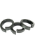 9/16" Hi-Collar Split Lock Washers Med. Carbon Plain, Qty 50