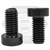M5-0.80 x 50 mm Low Head Socket Cap Screws, Class 8.8, DIN 7984, Plain Finish, Partially Threaded, Qty 1900