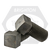 1"-14 x 2 1/2" Square Head Set Screws Cup Point, Fine,(UNS) Case Hardened Plain, Qty 10