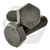 3/4"-10 x 4 3/4" A193 Grde B7 Heavy Hex Head Cap Screws, Plain Finish, Partially Threaded, Qty 5