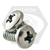 #10-24 x 3/8" Pan Head Phillips Thread Rolling Screws Zinc Cr+3/Wax, Fully Threaded, Qty 8000
