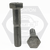 M10-1.50 x 180 mm,DIN 931 Hex Cap Screws, Coarse, 316 Stainless Steel A4, Partially Threaded, Qty 10