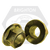 M6-1.00, Coarse, Metric Class 8 Hex Flange Nut, Non Serrated, DIN 6923, Zinc Yellow Cr+, Qty 500