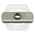 1/4"-20 Spot Weld Nut, Double Tab, Qty 3500