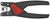Knipex 12 74 180 SB Automatic Stripping Pliers for Control Cable