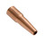 23T-37:3/8" Threaded,Tapered Copper MIG Nozzle For 200A-500A MIG Nozzle - Tweco Style Self Insulated Tapered