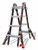 LITTLE GIANT Combination Ladder,15 ft. Ext. Height,IA 15147-259