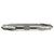 Alfa Tools DEB150761 1/8 x 3/8 USA HS 2 Flute Ball Double End Mill