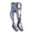 3M DBI-SALA Full Body Harness,ExoFit,M 1108752