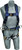 3M DBI-SALA Full Body Harness,M,420 lb.,Blue/Gray 1108501