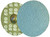 Alfa Tools QDZ9024 4" x 24 Grit Zirconia Quick Change Resin Fibre Disc Type 'S'