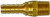 Midland Metal 32351 Swivel Adapter, 3/8 in Hose x 1/8 in Male NPTF, Brass