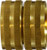 Midland Metal 30011 Straight Swivel Adapter, 3/4 in FGH x 3/4 in FGH, Brass