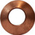 Midland Metal 10085 Gasket, 1/4 in SAE 45 deg Flared, Copper