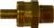 Midland Metal 38324 Adapter Body, 3/8 in Hose x 1/4 in MPT, Brass