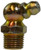 Midland Metal 36118 65 deg Ball Check, 65 deg, 1/8-27 Thread, MNPTF Thread, 0.437 in Hex, Steel, 0.86 in OAL