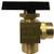 Midland Metal 46878 Angle Ball Valve, 1/4 in Nominal, FPT x FPT, 1500 psi WOG Pressure, -40 to 300 deg F