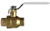 Midland Metal 941165LF Ball Valve, 1 in Nominal, Sweat x Sweat, 600 psi WOG Pressure, -40 to 365 deg F