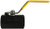 Midland Metal 949125 1-Piece Ball Valve, 1 in Nominal, FPT x FPT, 2000 psi WOG Pressure