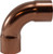 Midland Metal 77142 Long-Turn Elbows, Copper Sweat Fittings, 3/8 90 Long Tirn Ell C x C, Nipples and Fittings
