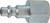Midland Metal 28533 Industrial Interchange Plug, 1/8 in FIP, Steel