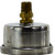 Midland Metal 80611 Pneumatic Pressure Gauge, 1-1/2 in Dial, 0 to 15 psi Measuring Range, +/-1.5 % Accuracy