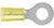 12-10 AWG Nylon Ring Terminal #6-8 Stud PK1000 - E93236