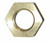 Midland Metal 28127 Hex Locknut, 3/4 in NPSL, Brass