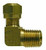 Midland Metal 38111 Male Elbow, D.O.T. Air Brake Nylon Tubing, 3/4 x 3/4 Nab Male 90 Deg Elbow, Brass Fittings
