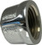 Midland Metal 45474 Cap, 3/4 in, Bronze, Chrome-Plated