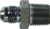 Midland Metal 2404612 Straight Connector, 3/8 in Male JIC x 3/4 in MPT, Steel