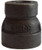 Midland Metal 69453 Reducing Coupling, 2 in FPT x 1-1/4 in FPT, Iron, Black, XH Schedule, 300 lb