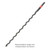 1/2" x 18" Shockwave Lineman's Impact Auger Bit