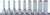 Koken RS3325/9 | 3/8 Sq. Drive, TORX Deep Socket Set