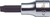 Koken 3005-10 | 3/8 Sq. Drive, Slotted Bit Socket