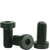 1/4"-20 x 1/2" Low Head Socket Cap Screws, Thermal Black Oxide, Coarse, Alloy Steel, Qty 100