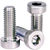 M8-1.25 x 35 mm Low Head Socket Cap Screws, 18-8 Stainless Steel, Coarse, Qty 100