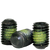 5/16"-24 x 5/16" Socket Set Screw, Flat Head Point, Thermal Black Oxidee, Nylon-Patch, Fine, Alloy Steel, Qty 100