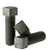 3/4"-10 x 3 1/2" Square Head Set Screws, Cone Point, Plain, Coarse, Fully Threaded, Case Hardened, Qty 25