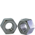 1"-8 Grade 8 ASTM A194 Heavy Hex Nut STAIN A2 (18-8), Qty 25