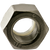 3/8"-16 NTE (Thin) Nylon Insert Lock Nuts, 316 Stainless Steel, Coarse, Qty 100