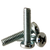 5/16"-18 x 1/2" Machine Screws, Phillips Pan Head, Zinc Cr+3, Fully Threaded, Qty 100