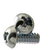 #10-32 x 1 1/4" Machine Screws, Phillips Round Head, Zinc Cr+3, Fully Threaded, Qty 100